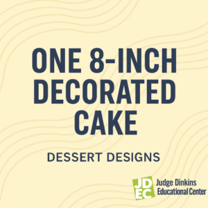 Dessert Designs -One 8-inch decorated cake